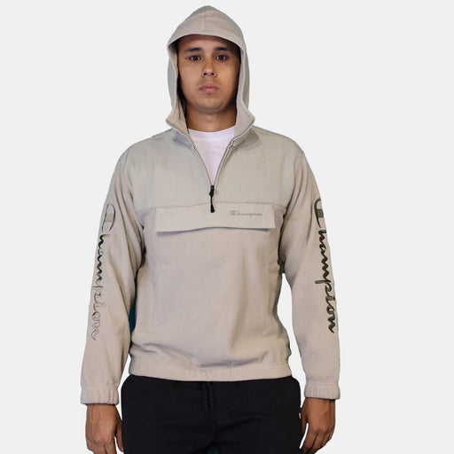 Champion Hooded Half Zip Sweatshirt