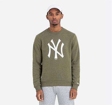 New Era Sudadera New York Yankees Team Logo Khaki