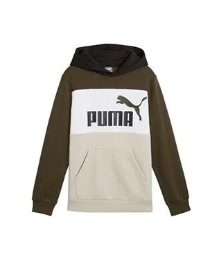 Ess Block Hoodie Fl,desert Dust