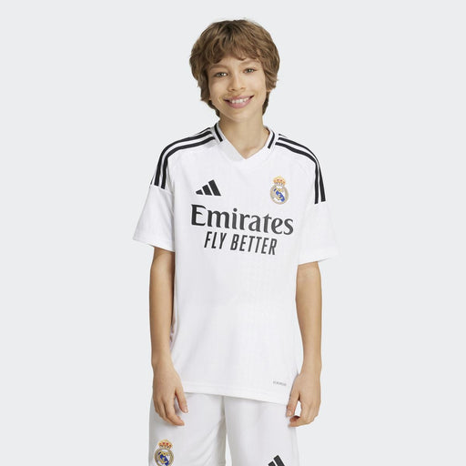 Camiseta adidas Primera Equipación Real Madrid 24-25 Niño