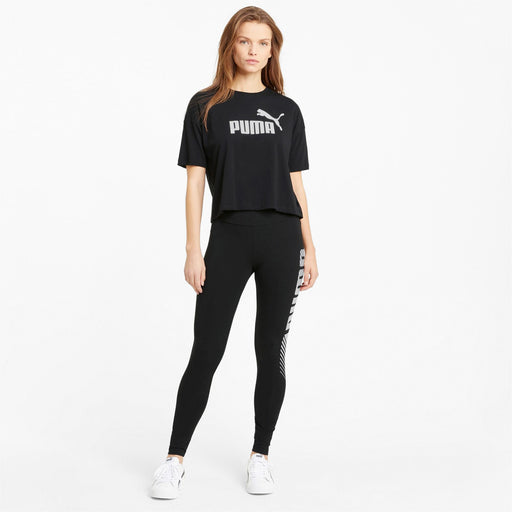 Ropa Interior Casual Puma Essential Cropped Logo Tee