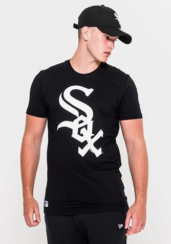 New Era Camiseta Chicago White Sox Logo Negro
