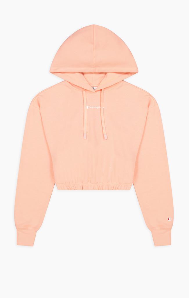 Champion Cropped Small Script Logo Hodie