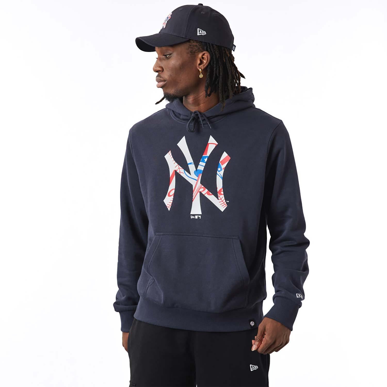 New Era Mlb Double Logo Hoody