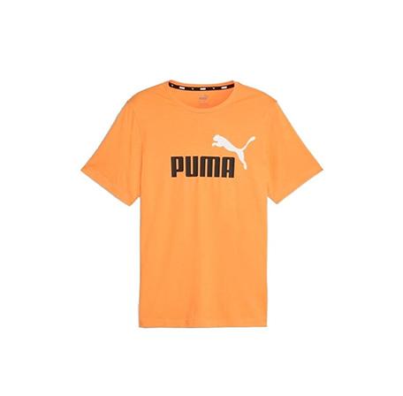 Puma Ess+ 2 Col Logo Tee,gray Skies