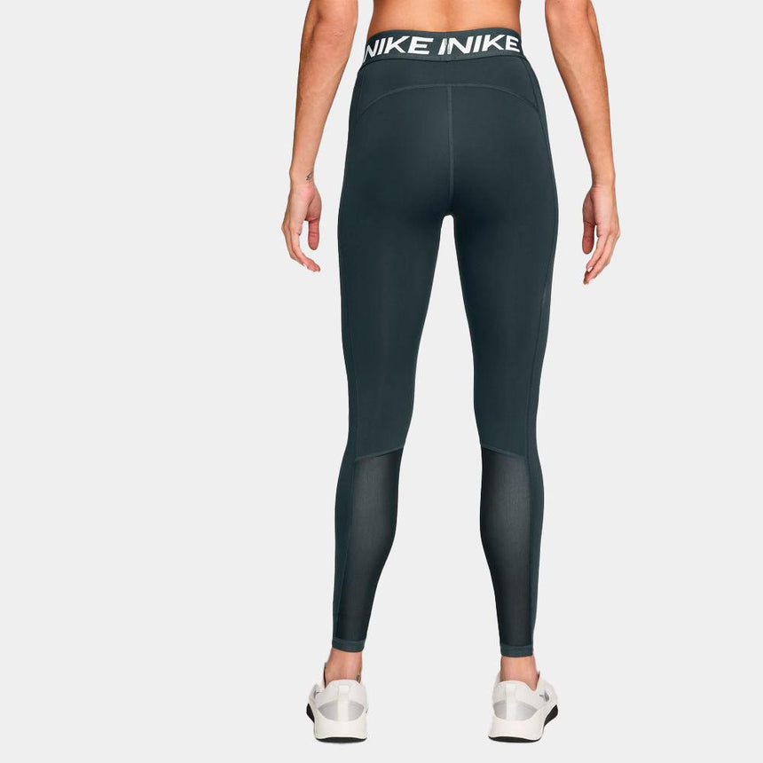 Leggings Nike Pro De Talle Medio Con Paneles De Malla - Mujer