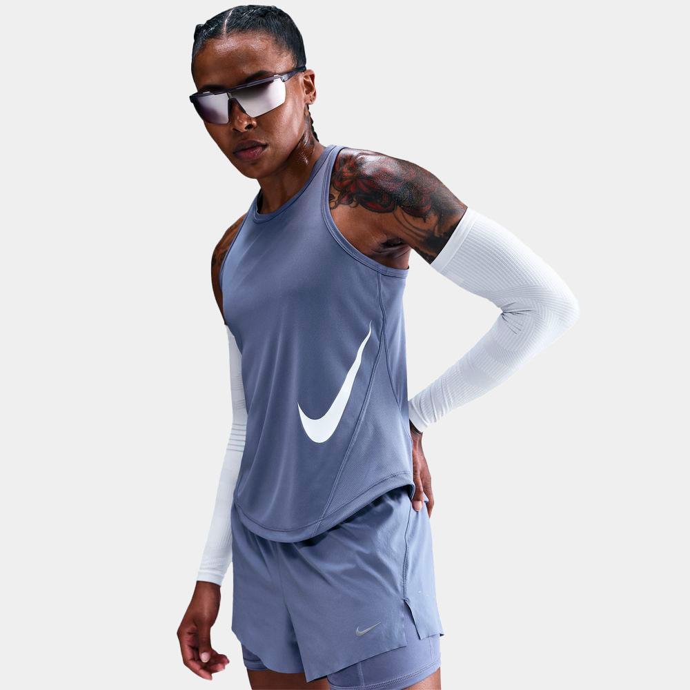 Camiseta De Tirantes Nike Tempo Swoosh De Running DrI-Fit - Mujer