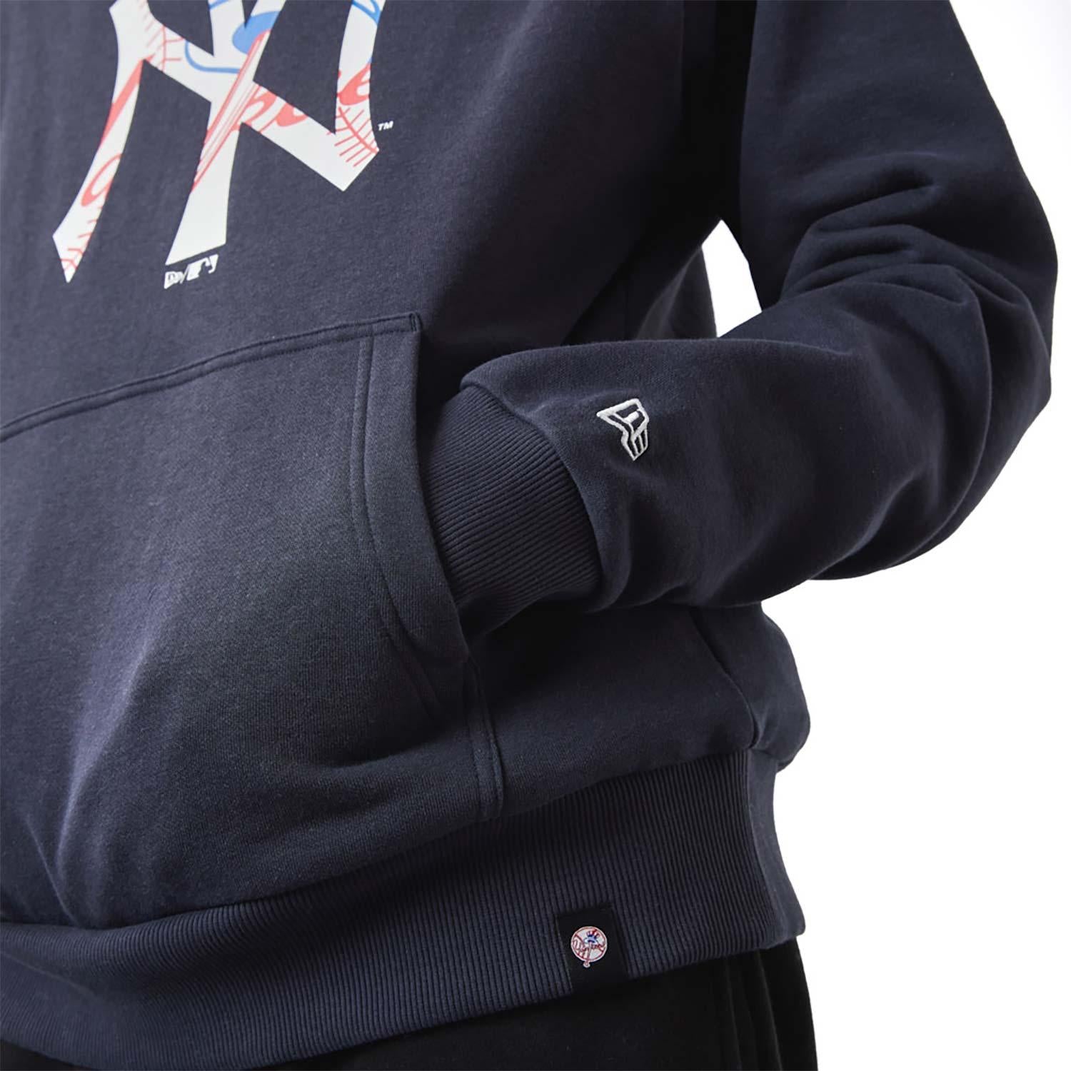 New Era Mlb Double Logo Hoody