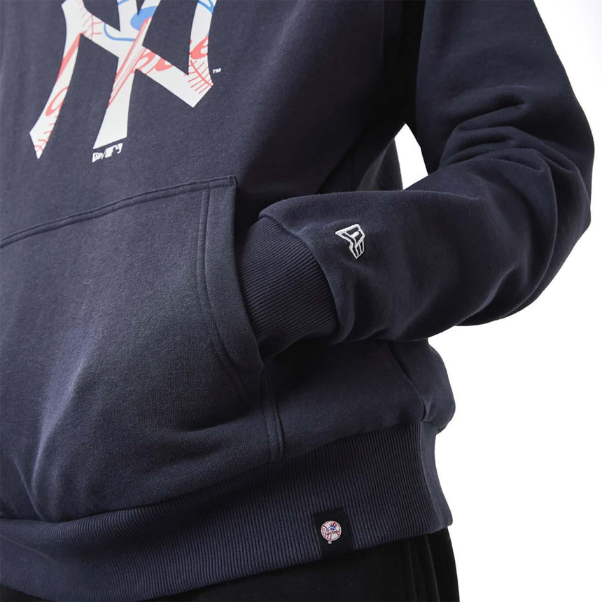 New Era Mlb Double Logo Hoody