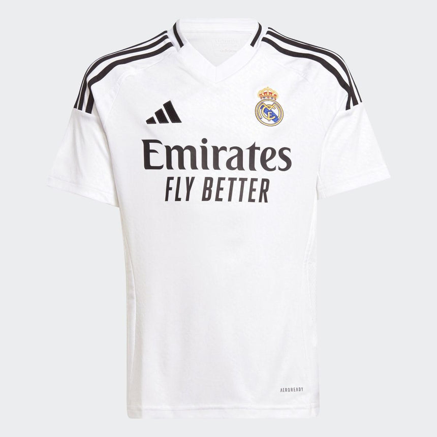 Camiseta adidas Primera Equipación Real Madrid 24-25 Niño