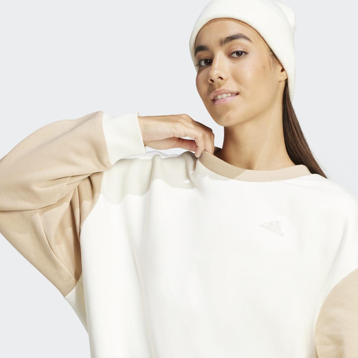 Sudadera Casual Mujer W 3s Fl Os Swt adidas Sportswear