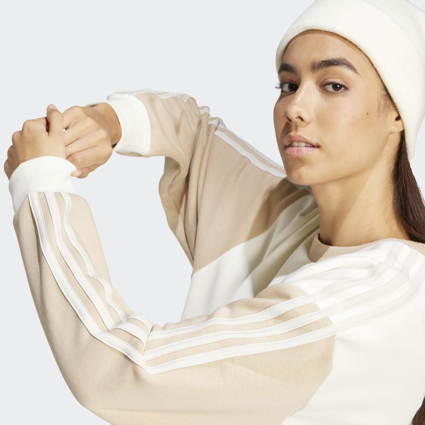 Sudadera Casual Mujer W 3s Fl Os Swt adidas Sportswear