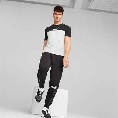 Puma Essential Block X Tape Tee,astro Red