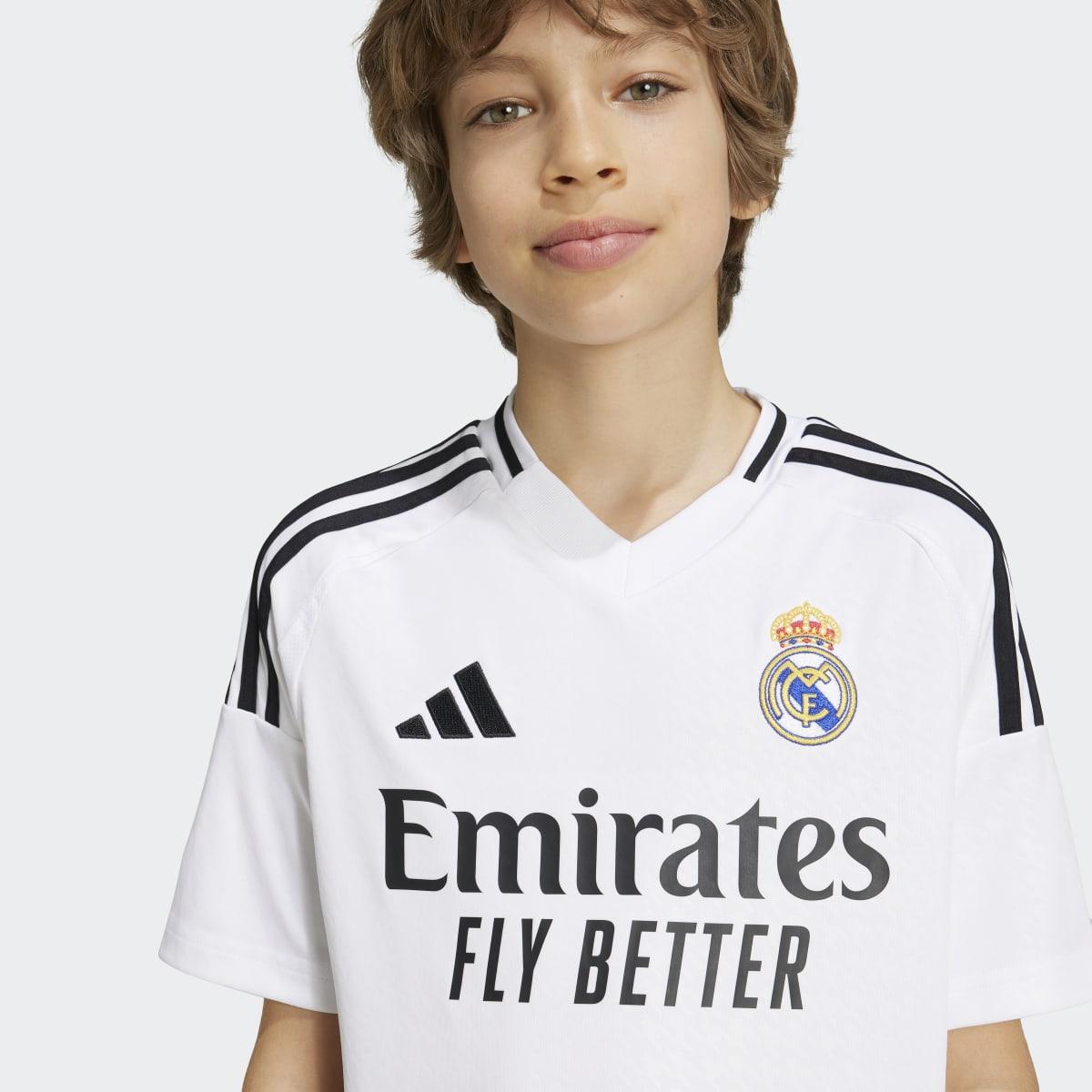 Camiseta adidas Primera Equipación Real Madrid 24-25 Niño