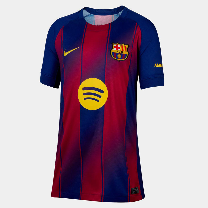 Camiseta De Fútbol Nike Primera Equipación Fc barcelona 25/26 Junior