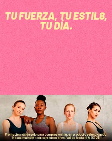 Dia de la mujer Base Somos deporte ropa y calzado deportivo para running, fitness de las mejores marcas adidas, nike, puma, under armour