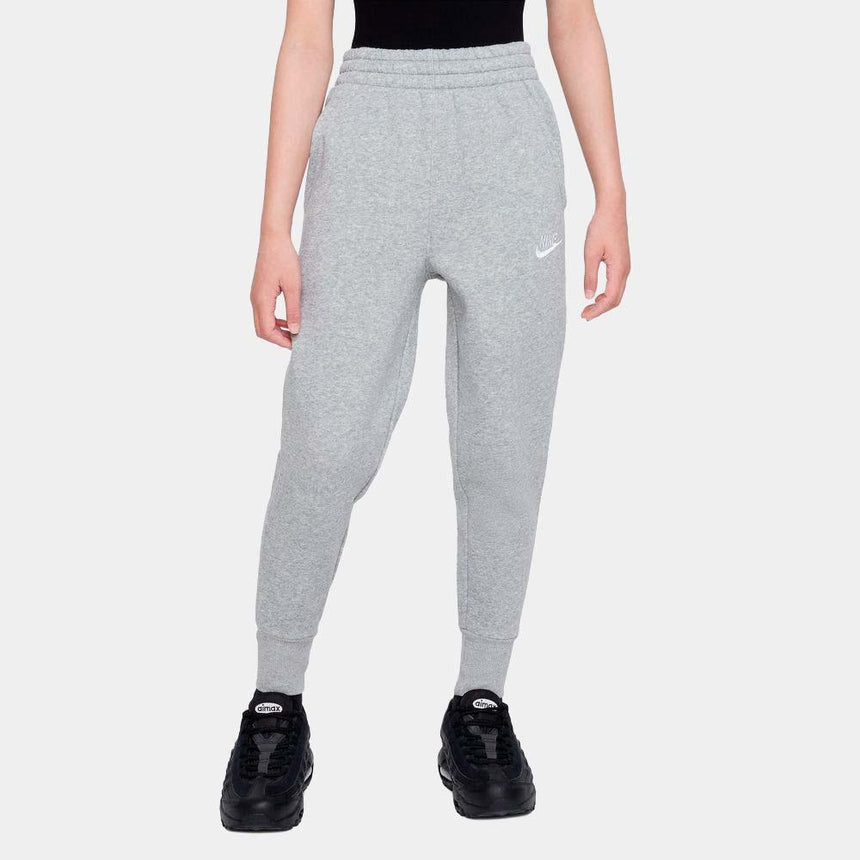Pantalón Nike Sportswear Club Fleece Ajustado De Talle Alto - Niña