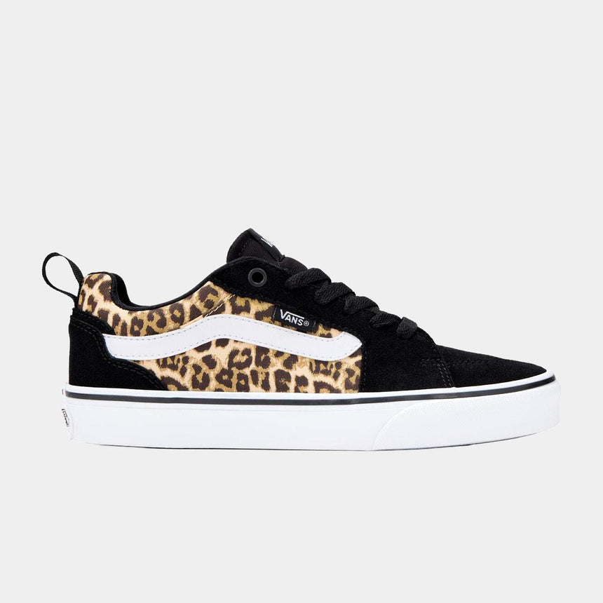 Zapatilla Vans Filmore Leopard Black Para Mujer