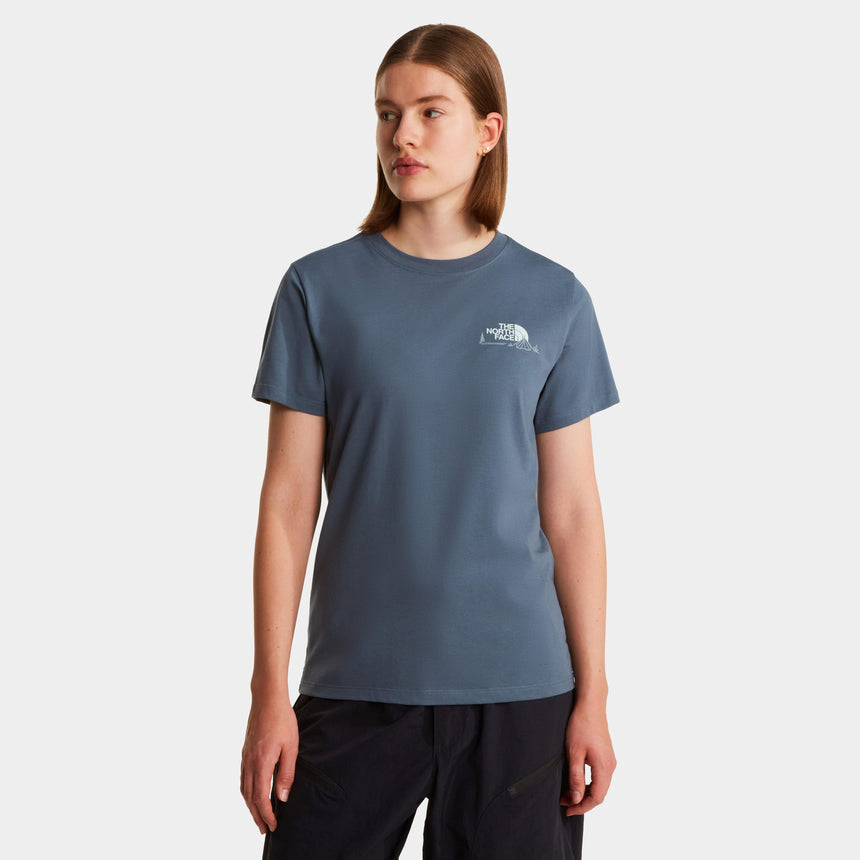 Camiseta The North Face Monte Graphic Para Mujer