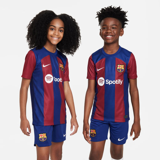 Nike Primera Equipación F C Barcelona 2023/2024 Niño