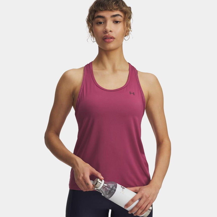 Camiseta Sin Mangas Ua Tech Knockout Para Mujer