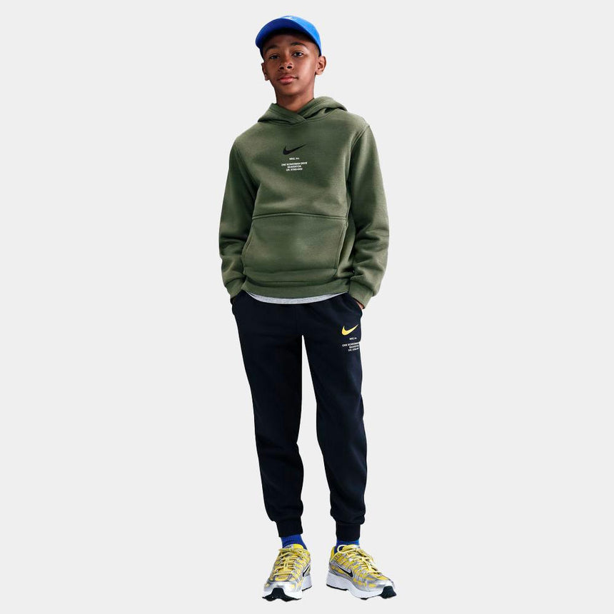 Pullover Hoodie Nike Sportswear Club Fleece Big Kids (boys)
