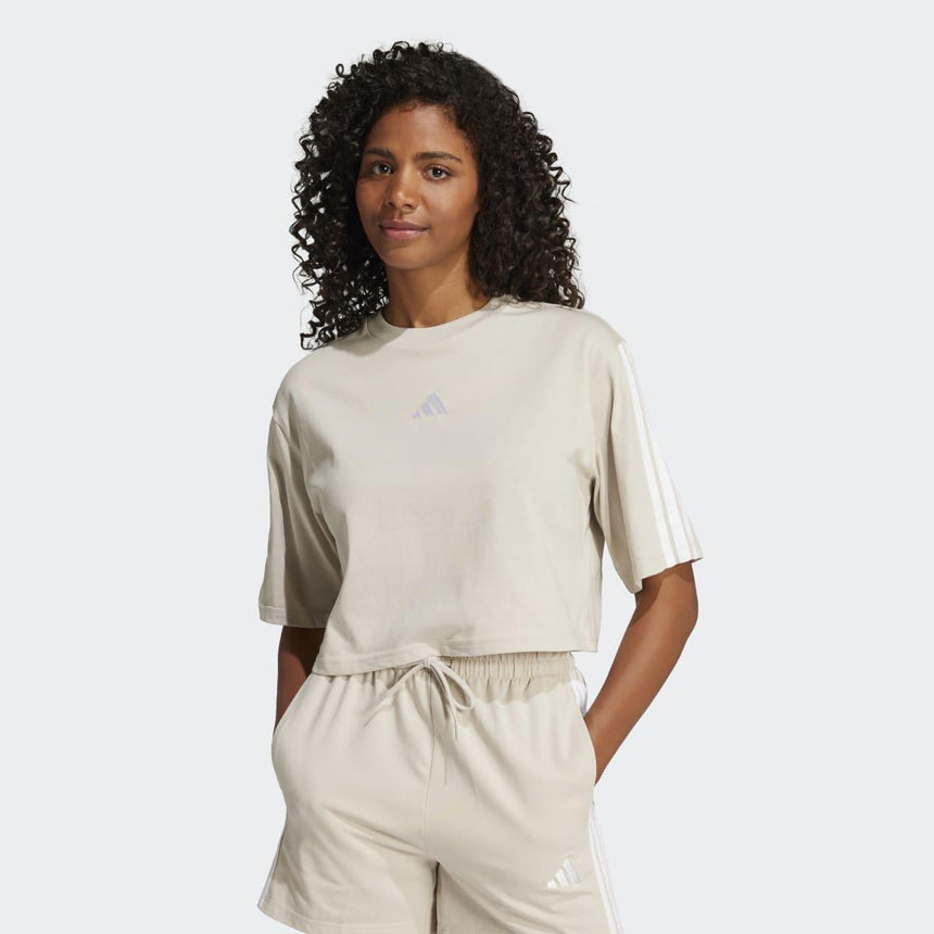 Camiseta Casual adidas Mujer W 3s Sj Tlr T