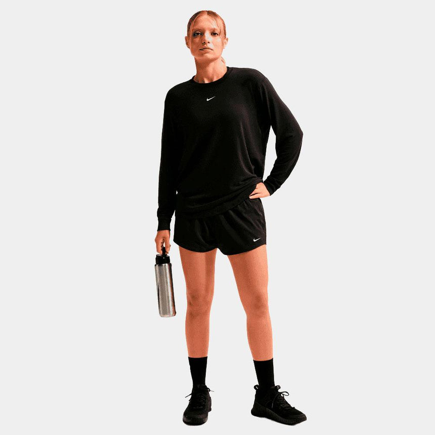 Pantalón Corto Nike One Con Malla Interior De Talle Medio Y 8 cm DrI-Fit - Mujer