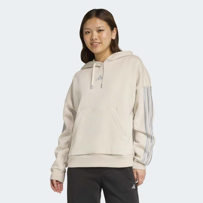 adidas Sudadera Con Capucha Holiday 3-Stripes Fleece