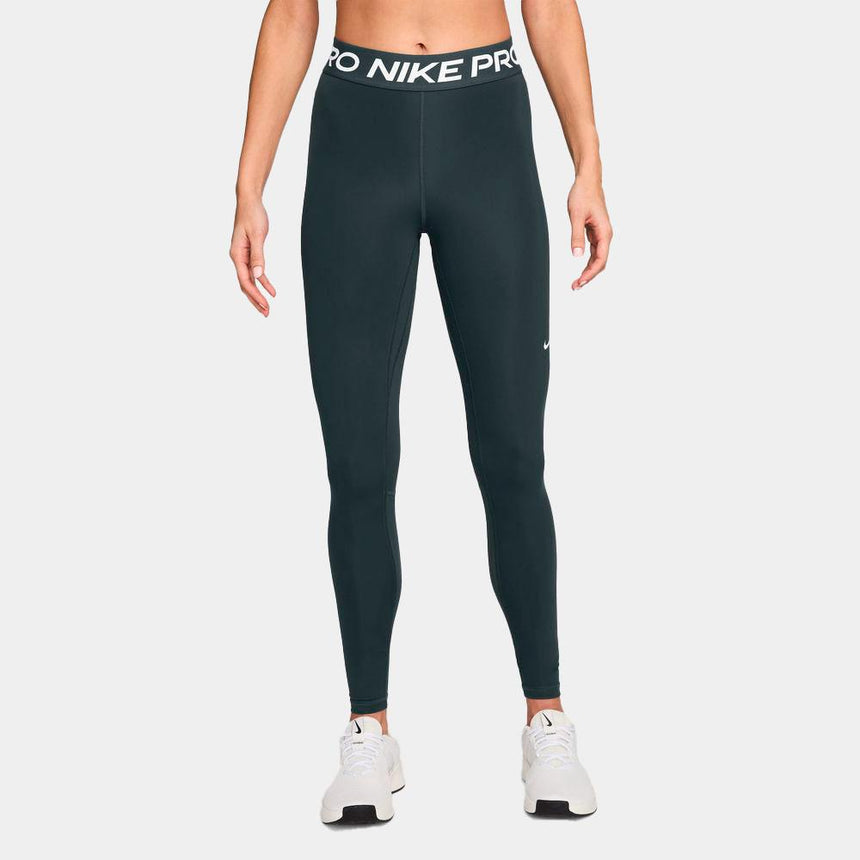 Leggings Nike Pro De Talle Medio Con Paneles De Malla - Mujer