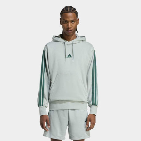 adidas Sudadera Con Capucha Essentials French Terry 3 Bandas