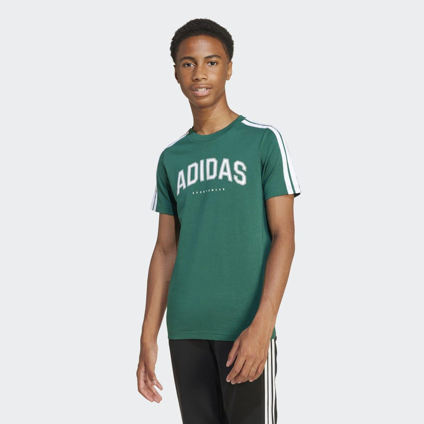 Camiseta De Niño adidas J C Colleg Tee