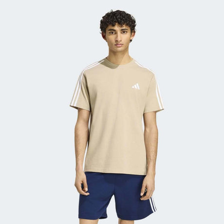 adidas Camiseta Essentials 3-Stripes Single Jersey Left Chest Branded