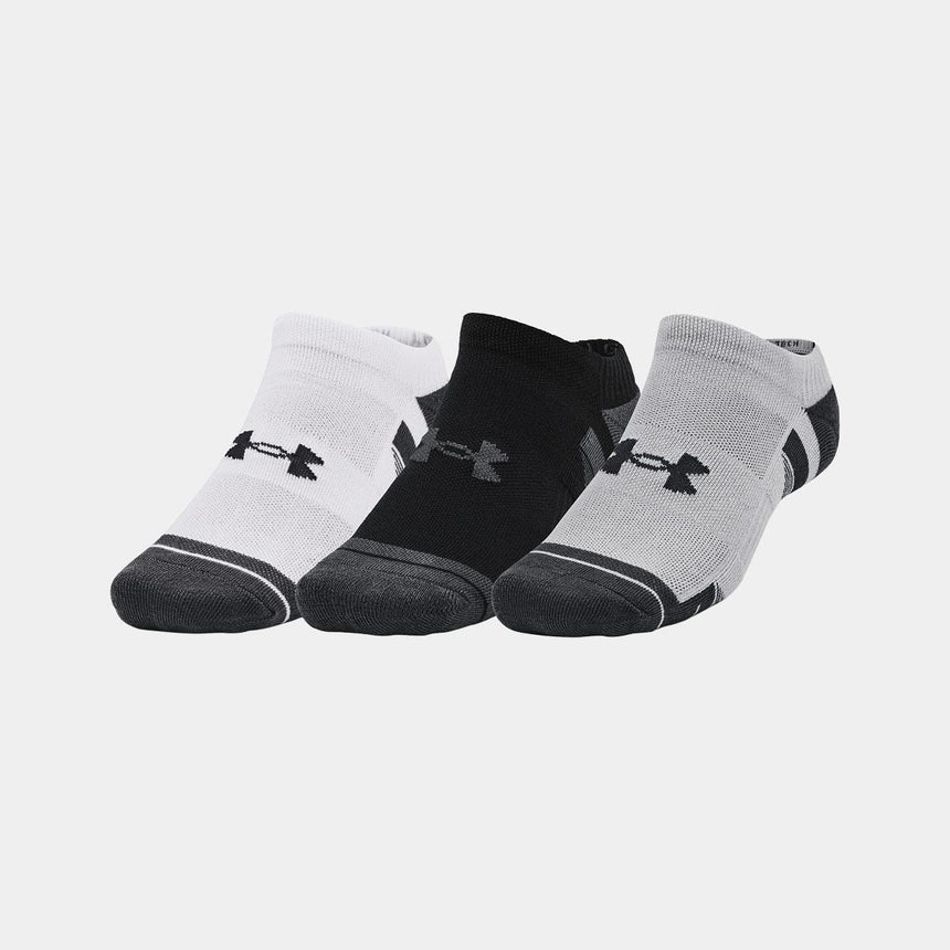 Calcetines Ua Performance Tech No Show Unisex (pack De 3)