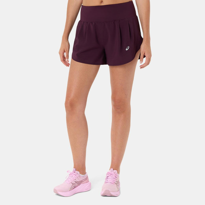 Short Asics Road 3.5” Para Mujer