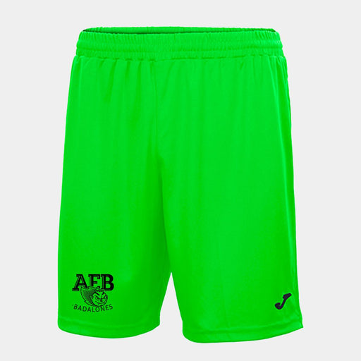 Short nobel verde fluor