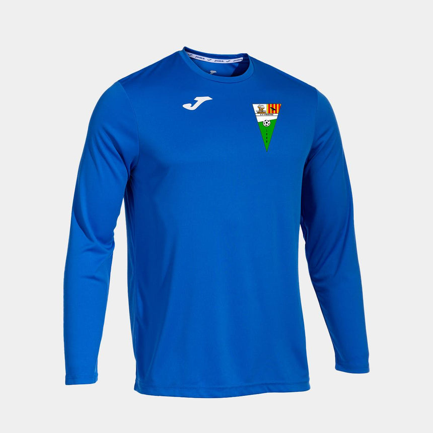 Camiseta combi royal m/l