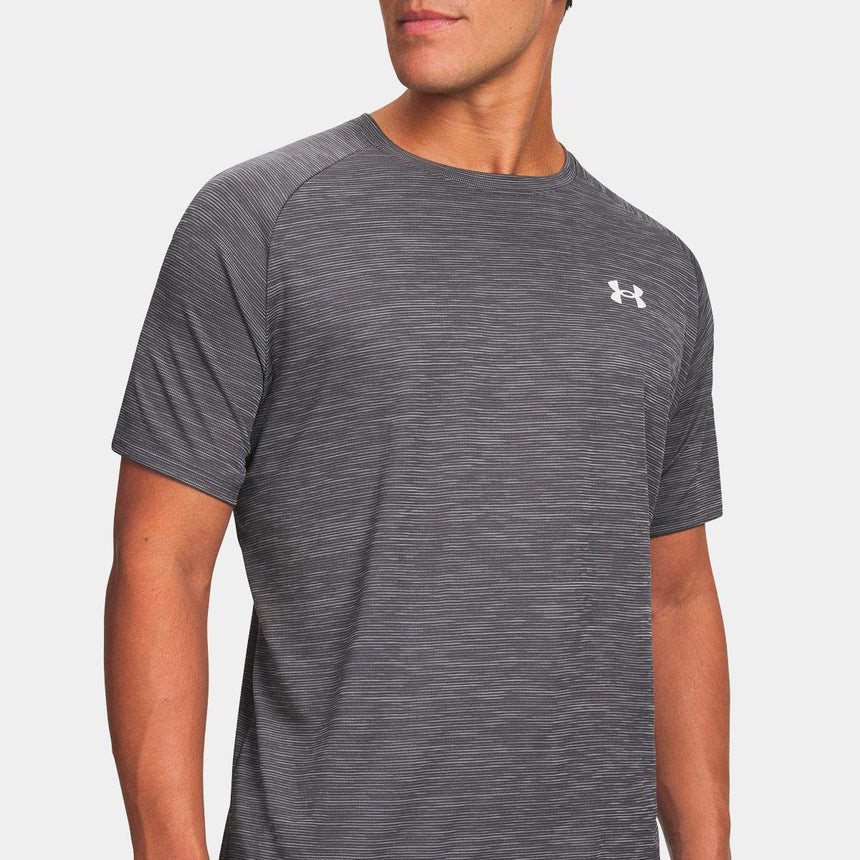 Camiseta De Manga Corta Ua Tech™ Textured Para Hombre