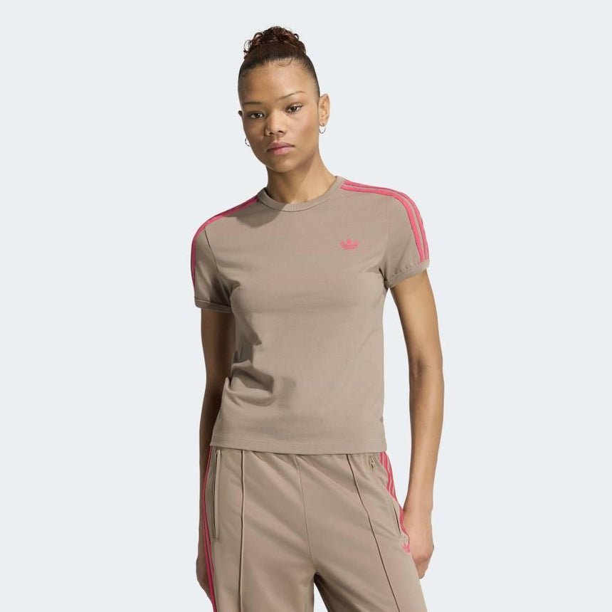 adidas Camiseta Entallada 3 Stripes