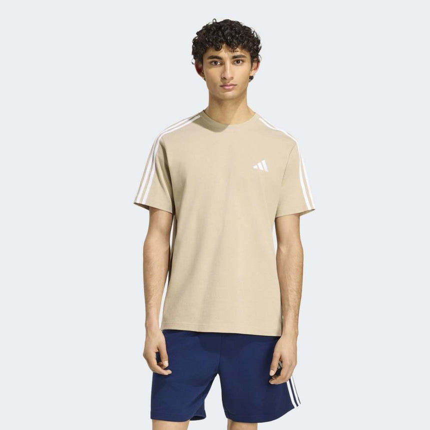 adidas Camiseta Essentials 3-Stripes Single Jersey Left Chest Branded