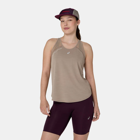 Camiseta Sin Mangas Asics Road Tank Para Mujer