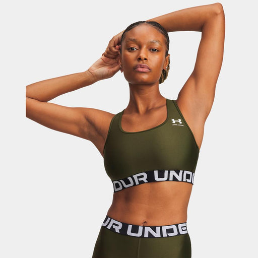 Sujetador Deportivo Heatgear Armour Mid Branded Para Mujer