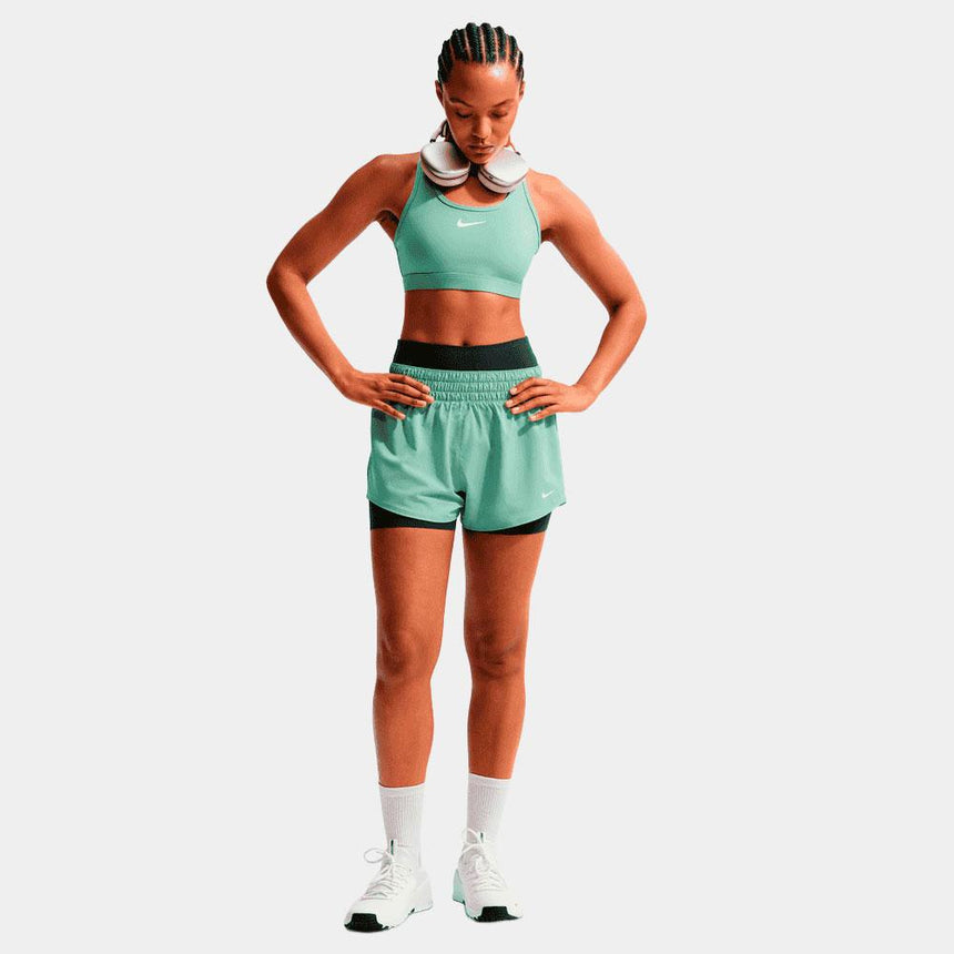 Pantalón Corto Nike One Con Malla Interior De Talle Medio Y 8 cm DrI-Fit - Mujer