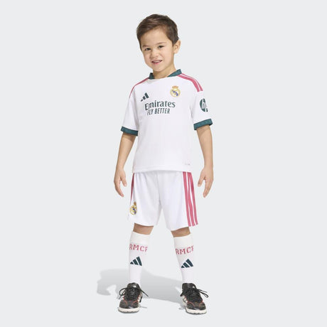 adidas Miniconjunto Primera Equipación Real Madrid 26/27 Niños Pequeños