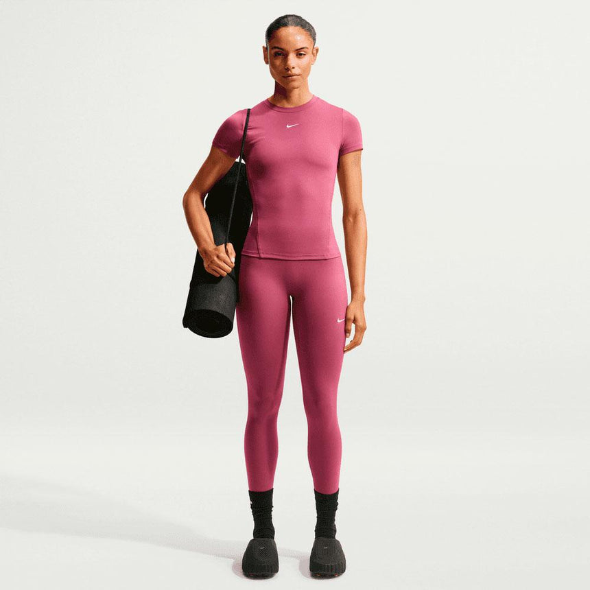 Leggings Nike One De 7/8 De Talle Alto Sin Costuras Delanteras - Mujer