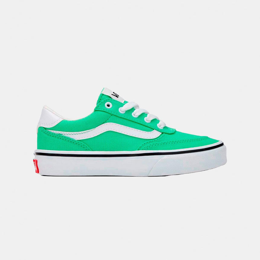 Zapatilla Vans Brooklyn Ls Canvas Cacti Green Para Niño/a