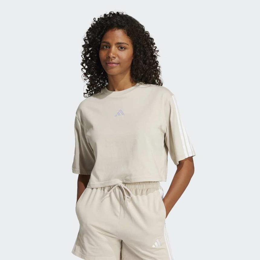 adidas Camiseta Essentials Cotton Loose 3 Bandas