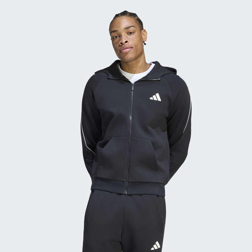adidas Sudadera Con Capucha Y Cierre De Cremallera Stadium Small Logo