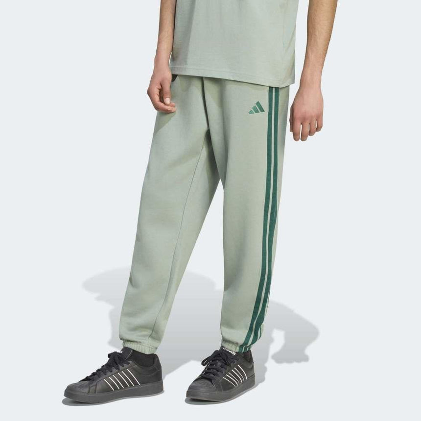 adidas Pantalón De Felpa Con Puños Y Corte Cónico Essentials 3-Stripes