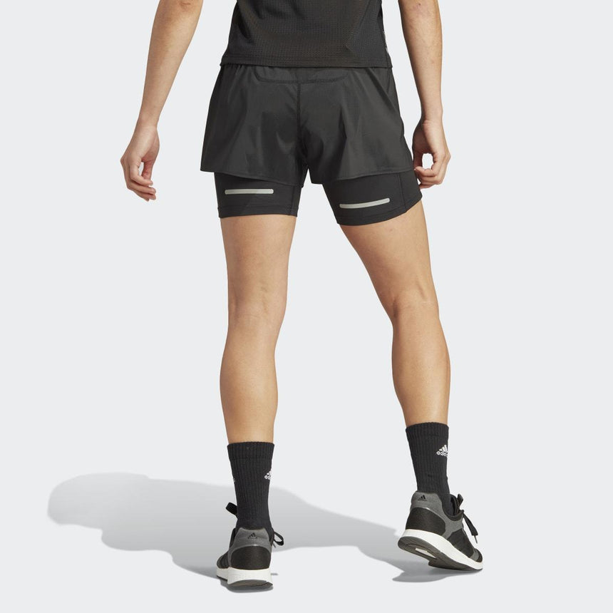Short Running Mujer Ulti 2in1 Short adidas Performance
